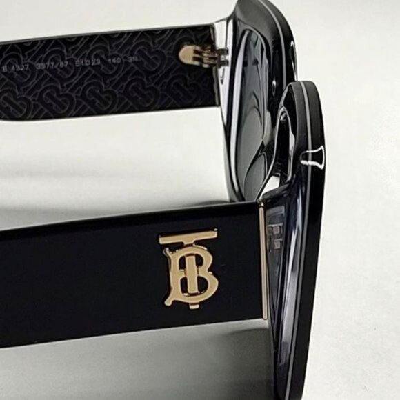 Burberry Delilah Square Sunglasses BE4327 Black - Picture 6 of 15